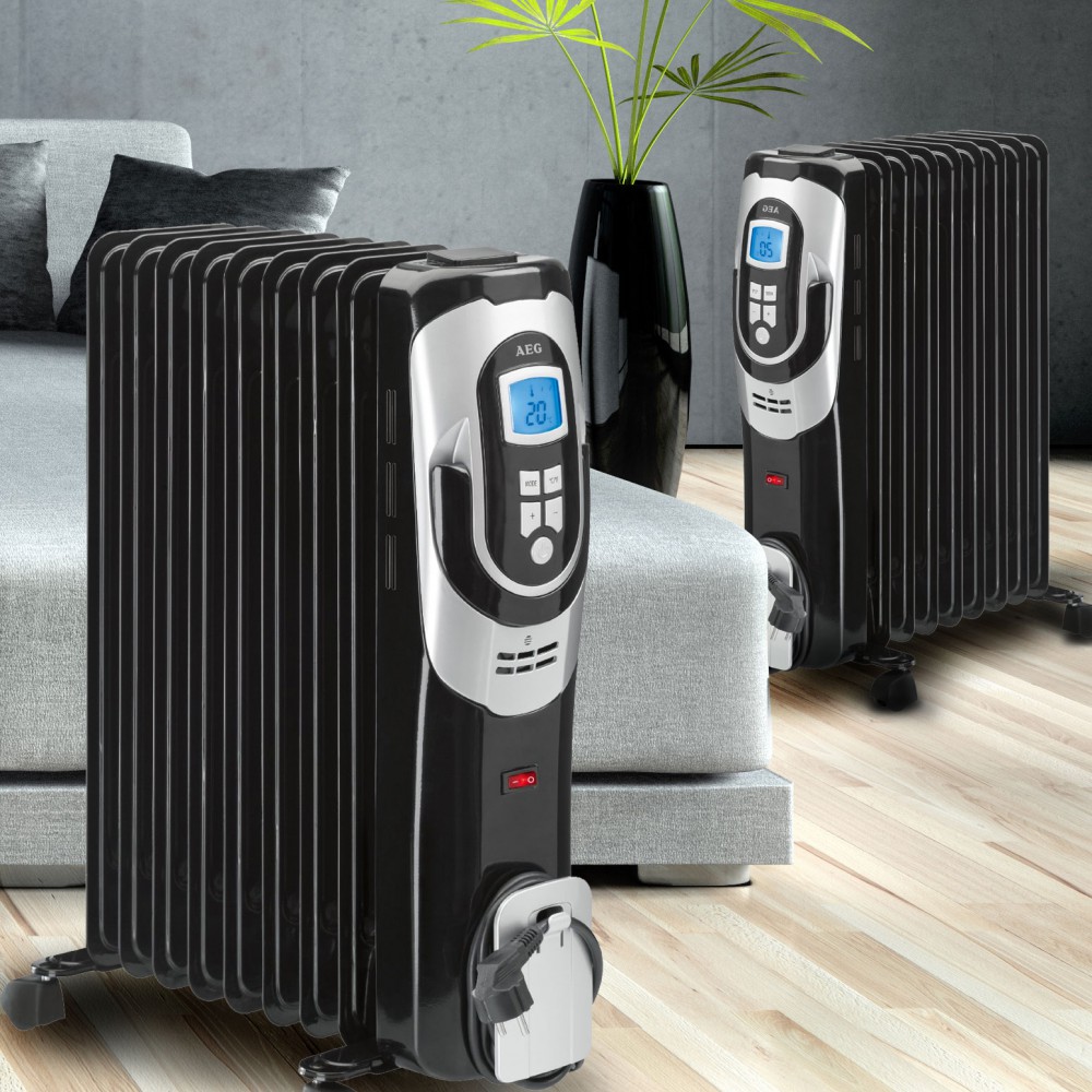 Öl-Radiator Heizkörper 9 Rippen Heizung AEG RA 5588 – Bild 3