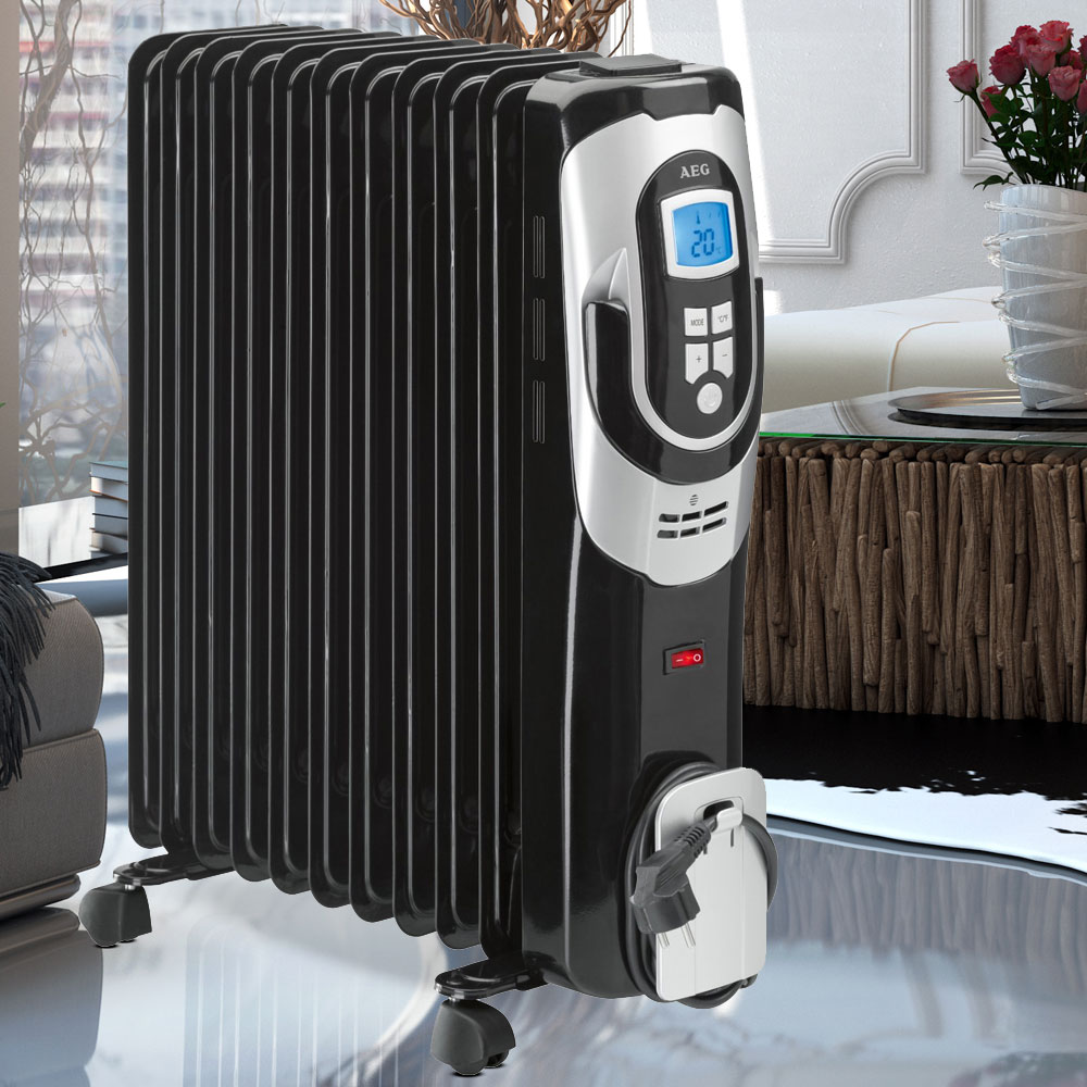 Öl-Radiator Heizkörper 11 Rippen Heizung Ölheizung Heizgerät AEG RA 5589 – Bild 2