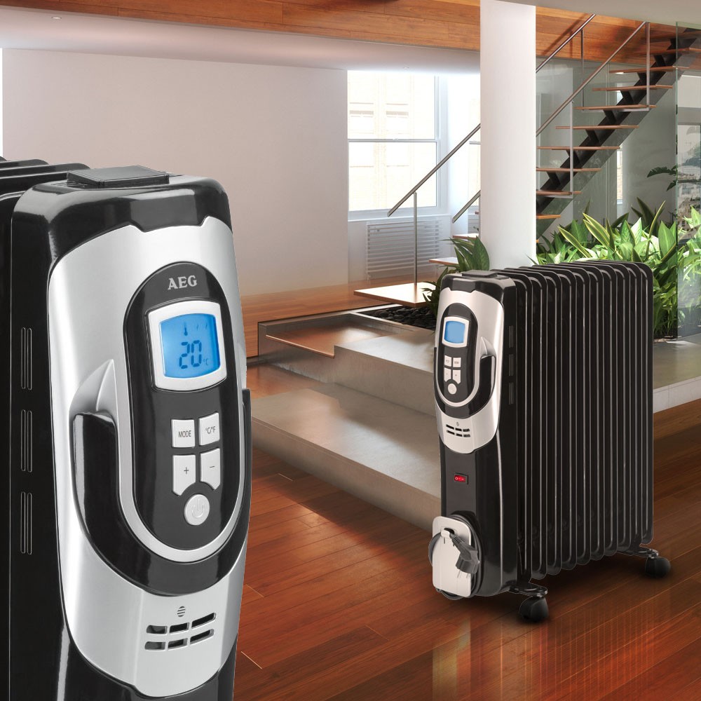 Öl-Radiator Heizkörper 11 Rippen Heizung Ölheizung Heizgerät AEG RA 5589 – Bild 3