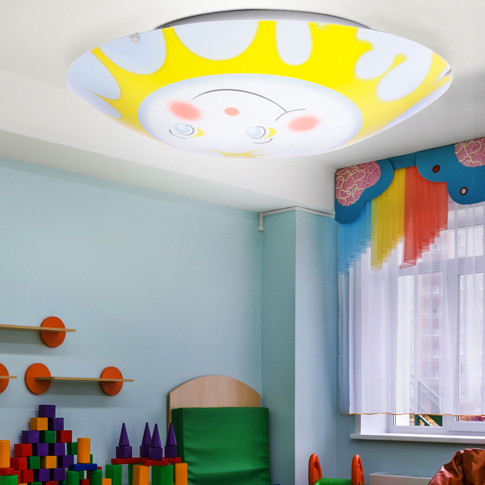 Kinderzimmerleuchte weiß/bunt Deckenleuchte Sunny – Bild 2