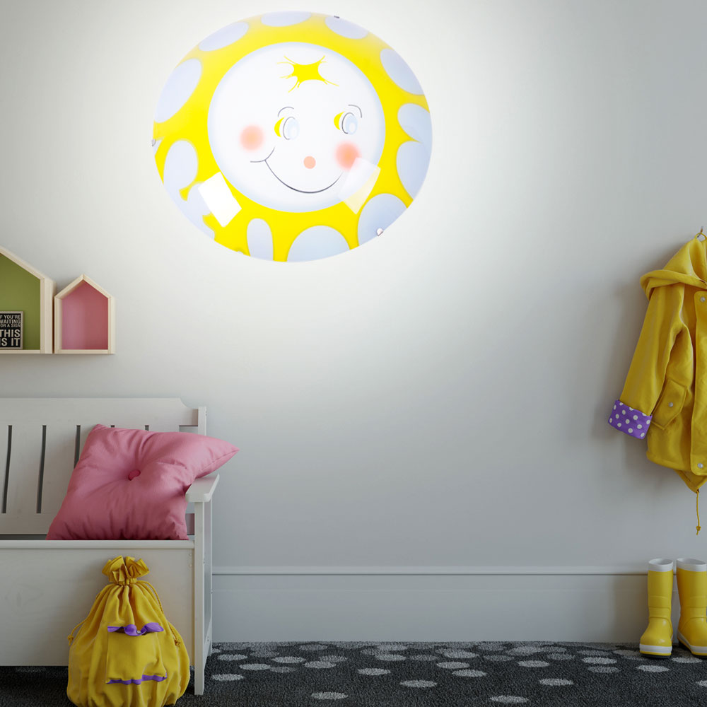 Kinderzimmerleuchte weiß/bunt Deckenleuchte Sunny – Bild 3