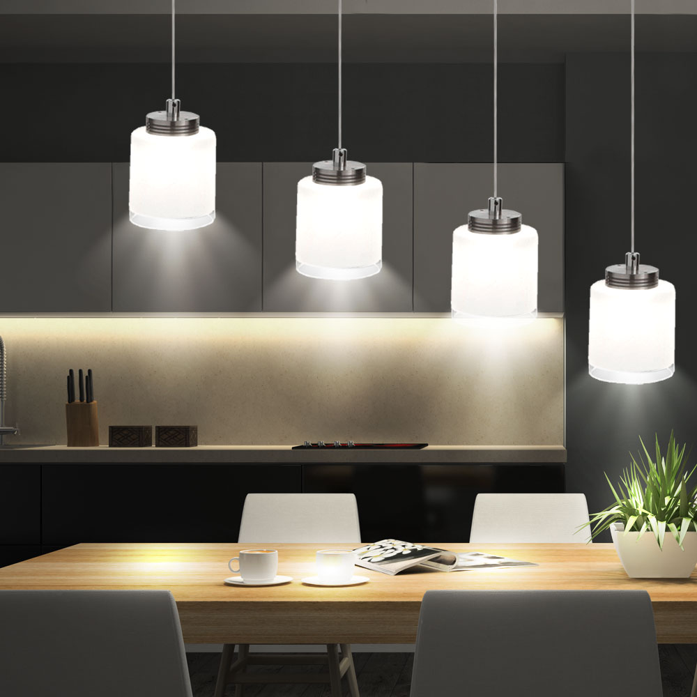 LED Pendelleuchte aus gebürstetem Stahl CIRRIS – Bild 2