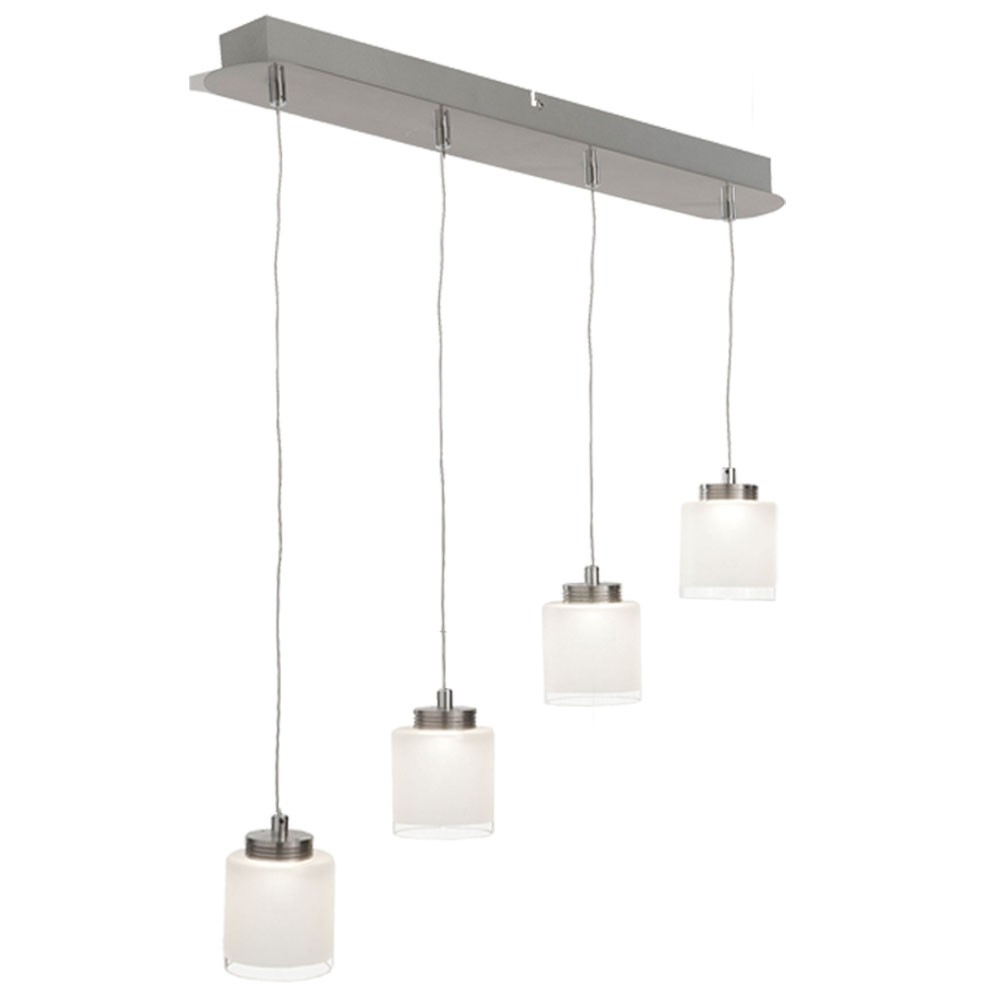 LED Pendelleuchte aus gebürstetem Stahl CIRRIS – Bild 1