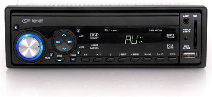 Autoradio MP3 AUX USB SD-Card RDS 10cm EBT Marquant MCR-1254 – Bild 2