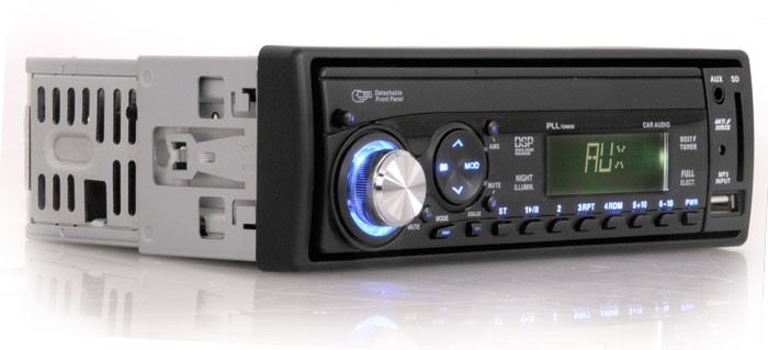 Autoradio MP3 AUX USB SD-Card RDS 10cm EBT Marquant MCR-1254 – Bild 1
