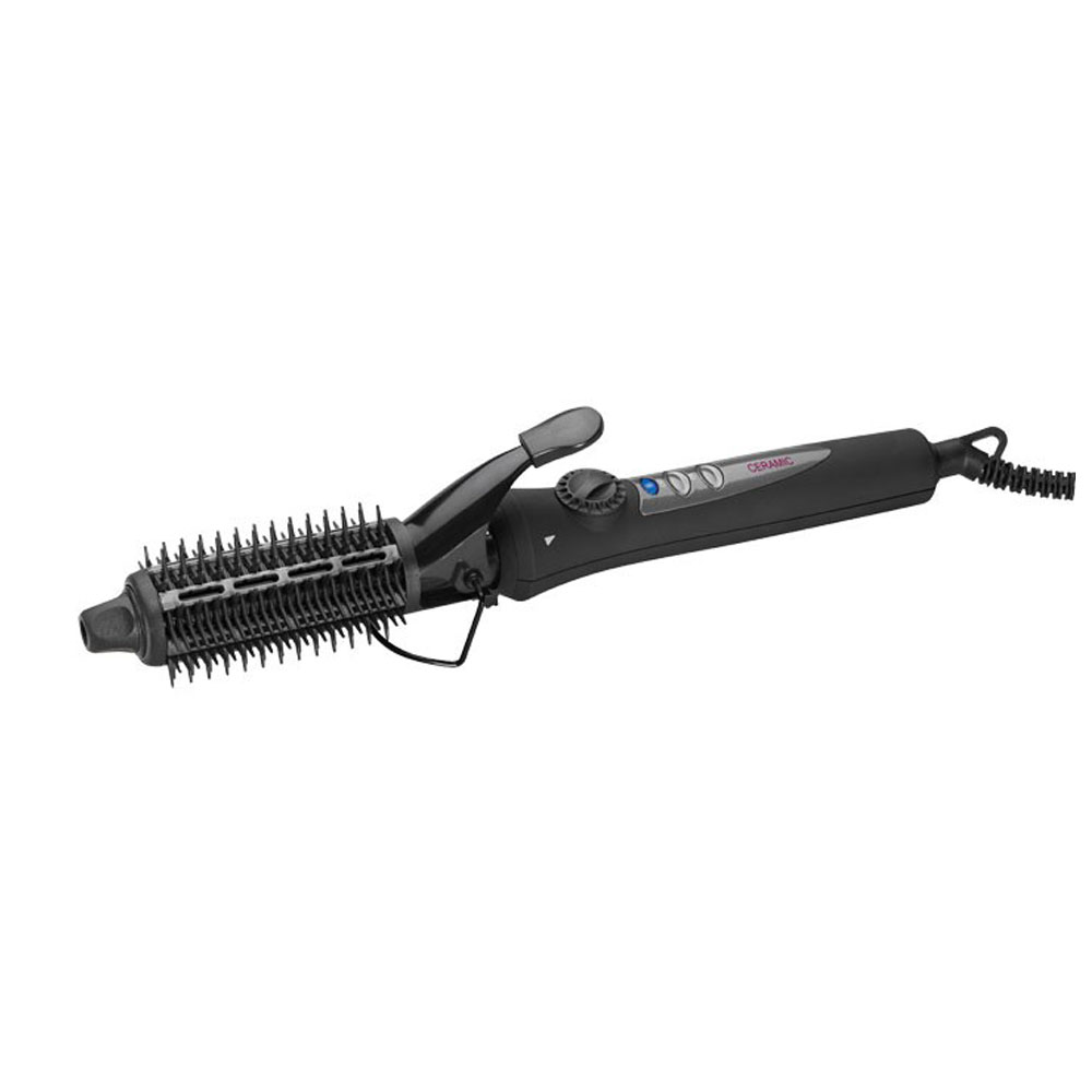 Lockenzange Lockenwickler 2 in 1 Kombigerät individuelles Haarstyling schwarz AEG HCS 5577 – Bild 1
