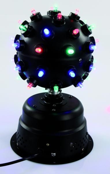 LED-Lichteffekt Discokugel Discostrahler 39 LEDs – Bild 1