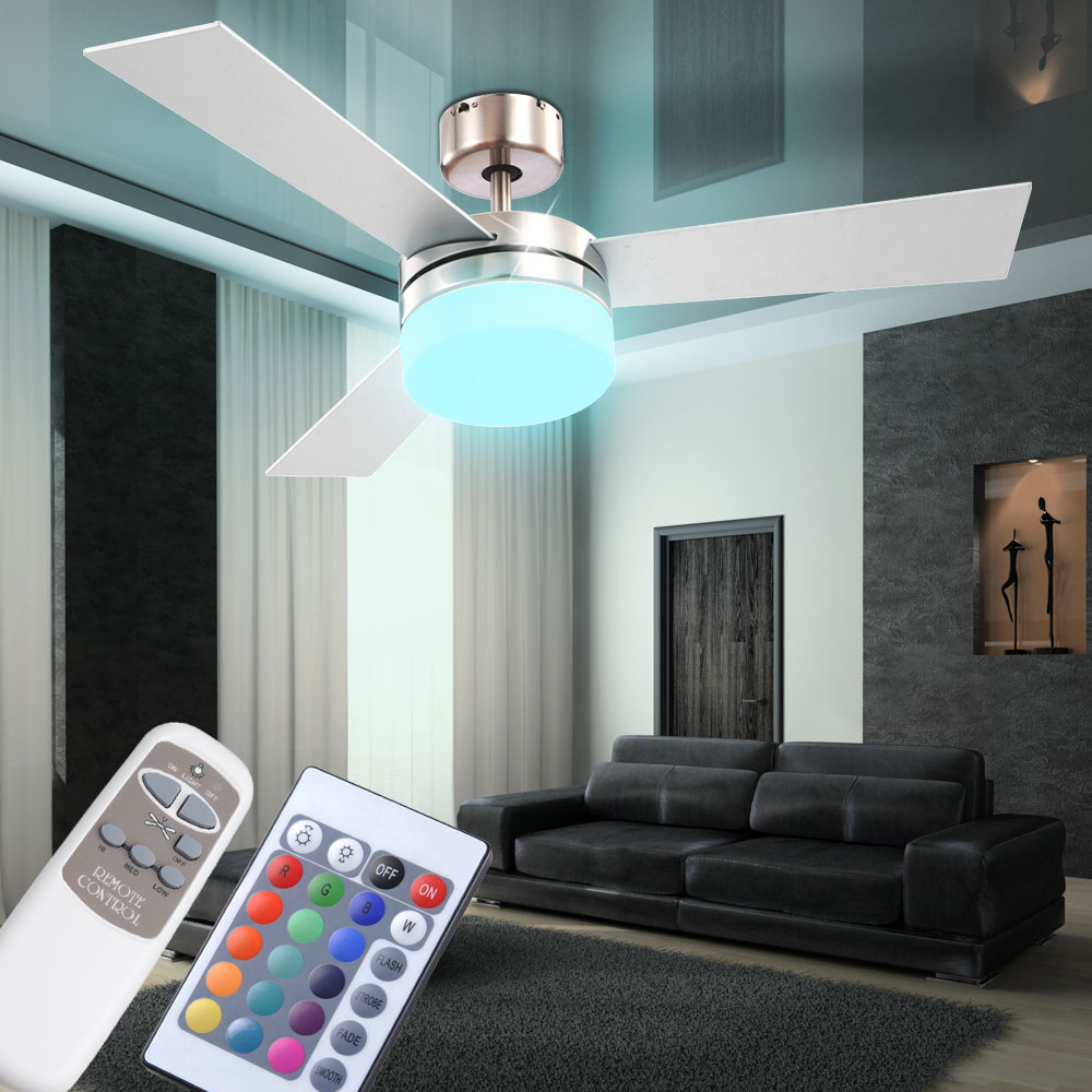 Ceiling Fan With Remote Control And Led Bulbs Ceiling Fan With Remote Control And Led Bulbs Bild 10