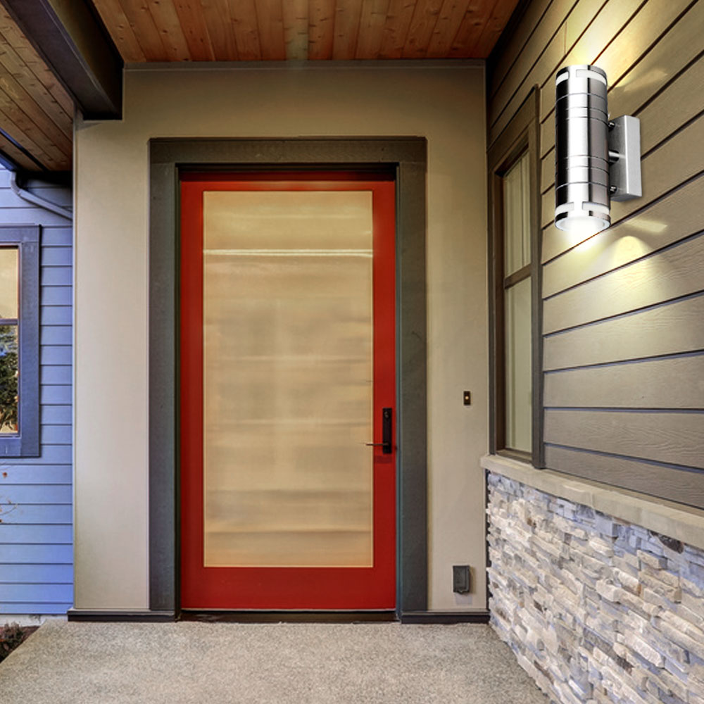 Led Up And Down Wall Lighting Up Down Exterior Wall Sconce Wonderful Up Down Wall,Wall Sconces ...