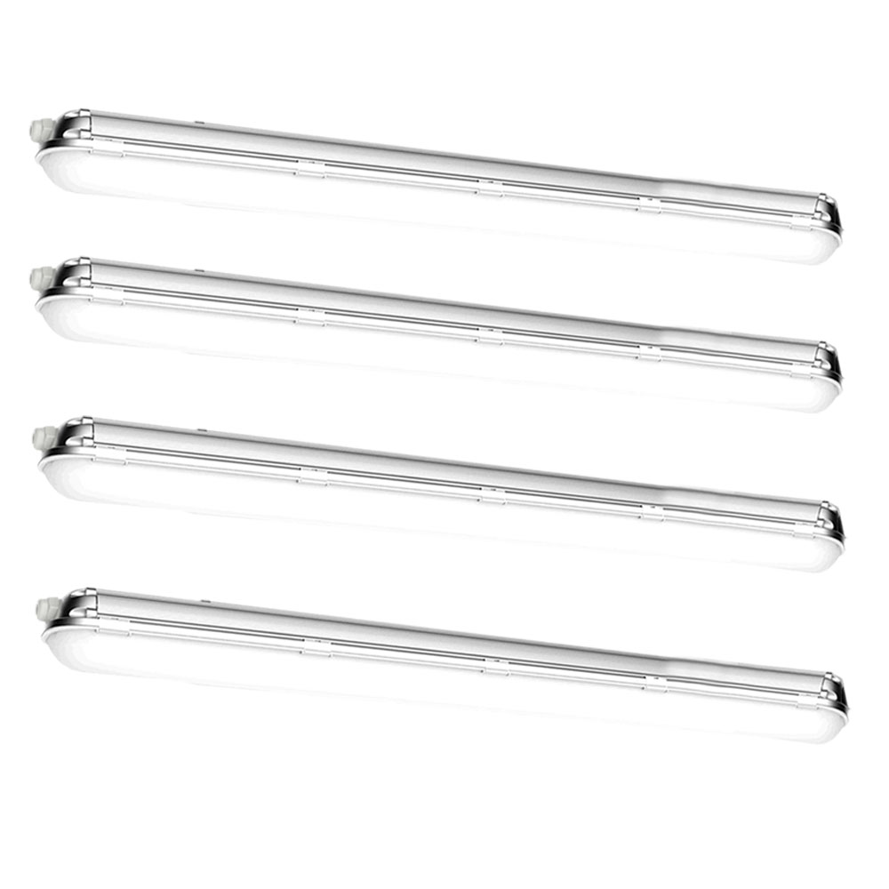 4er Set LED Wannenleuchten für den Einsatz in Lagerhallen VT-6048 – Bild 1