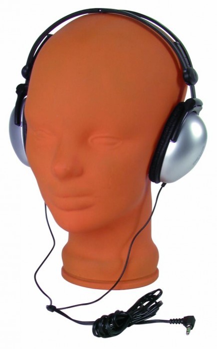 Faltbarer DJ Kopfhörer Ohrhöhrer Musik Omnitronic SHP-250 – Bild 2